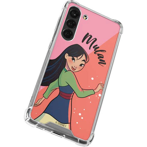 Disney Princess Mulan Art Galaxy S24 FE Clear Case